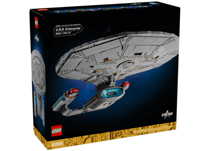 LEGO set 10356 Star Trek: U.S.S. Enterprise NCC-1701-D Box Front