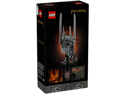 LEGO set 11373 The Lord of the Rings: Sauron's Helmet Box Back