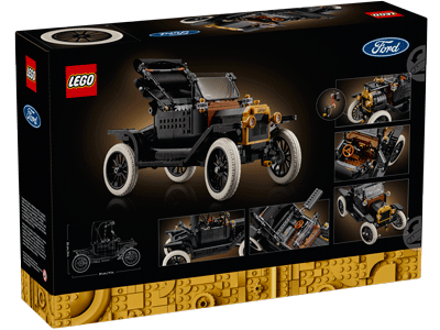 LEGO set 11376 Ford Model T Box Back
