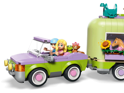 LEGO set 42695 Horse & Baby Foal Trailer