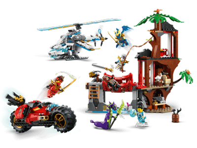 LEGO set 71857 Ninja Vehicle Tree House Battle
