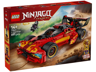 LEGO set 71867 X-1 Ninja Charger 15th Anniversary Box Front