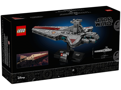 LEGO set 75441 Venator-Class Attack Cruiser Box Back