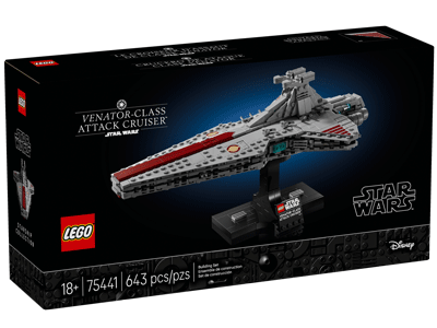 LEGO set 75441 Venator-Class Attack Cruiser Box Front