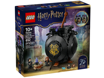 LEGO set 76464 Cauldron: Secret Potions Classroom Box Front