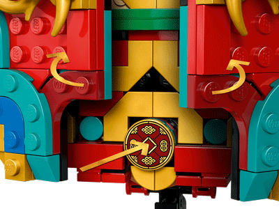 LEGO set 80118 Fortune Firecracker