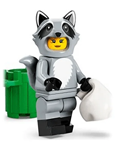 Raccoon Costume Fan