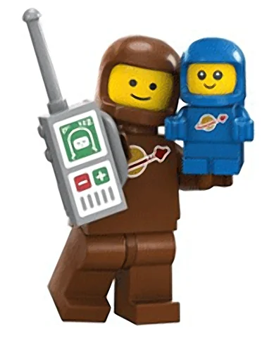 Brown Astronaut and Space Baby