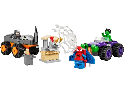 LEGO Hulk vs. Rhino Truck Showdown set 10782