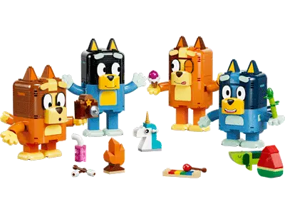LEGO Brick-Built Bluey Family set 11217