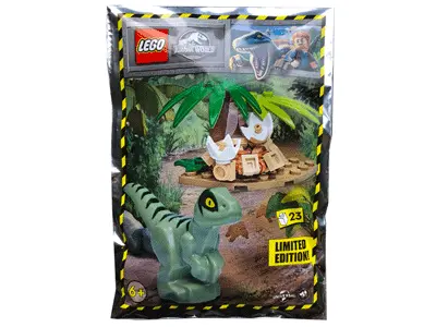 LEGO Raptor with Nest - Foil Pack set 122221
