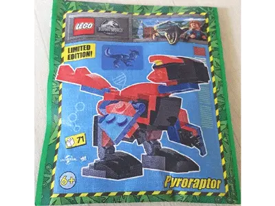 LEGO Pyroraptor - Paper Bag set 122329