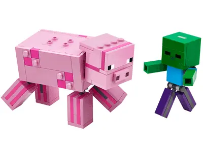 BigFig Pig with Baby Zombie