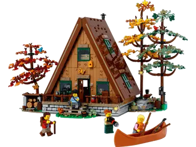 LEGO A-Frame Cabin set 21338