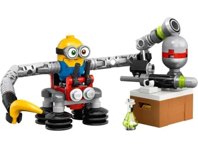 Bob Minion with Robot Arms - Polybag