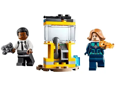 Captain Marvel and Nick Fury - Polybag