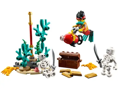 LEGO Monkie Kid's Underwater Journey - Polybag set 30562
