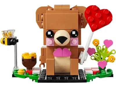 LEGO Valentine's Bear set 40379