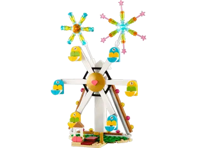 Celebration: Ferris Wheel with Fireworks