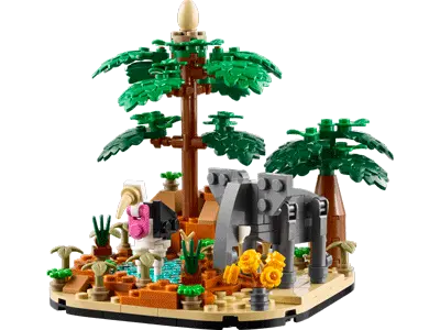 African Savanna Diorama