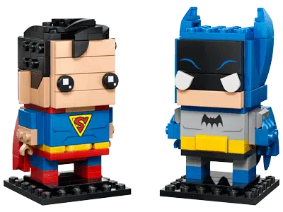 LEGO Golden Age Superman™ and Batman™ Figures set 40859