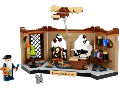 LEGO Tribute to Leonardo da Vinci set 40902