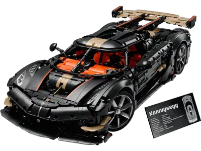 LEGO Koenigsegg Sadair's Spear Megacar set 42232