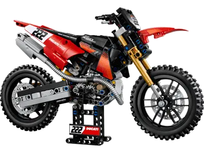 LEGO Ducati Desmo450 MX Factory Motorcycle set 42238