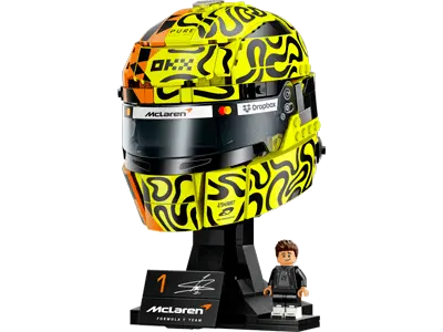 LEGO McLaren Mastercard F1® Team Lando Norris Helmet set 43023