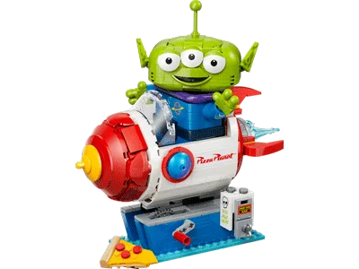 LEGO Alien with Pizza Planet Rocket Ride set 43307
