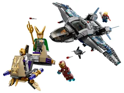 Quinjet Aerial Battle