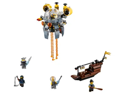 LEGO Flying Jelly Sub set 70610