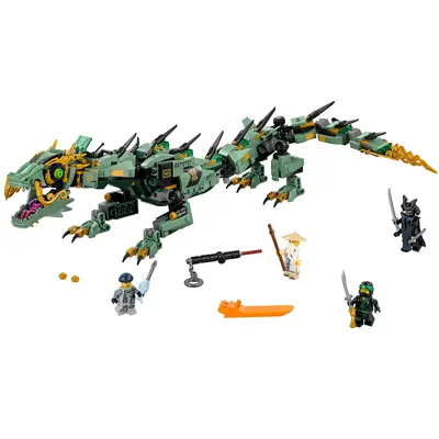 LEGO Green Ninja Mech Dragon set 70612