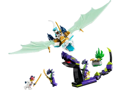 LEGO Zane's Ice Dragon Battle set 71865