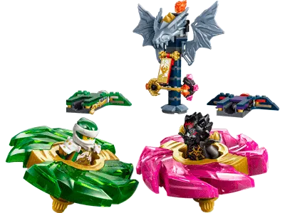 LEGO Lloyd vs. Ras Spinner Battle set 71875