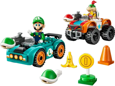 LEGO Mario Kart™ – Luigi & Bowser Jr.'s Race set 72056