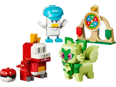 LEGO SMART Play™: Sprigatito, Fuecoco and Quaxly Battle set 72158