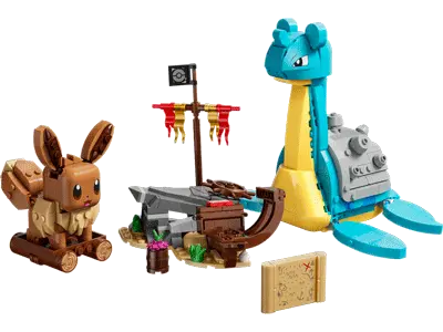 LEGO SMART Play™: Eevee and Lapras's Treasure Hunt set 72162