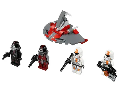 LEGO Republic Troopers vs Sith Troopers set 75001