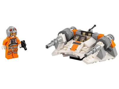 LEGO Snowspeeder Microfighter set 75074