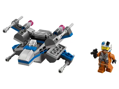 Resistance X-Wing Fighter Microfighter