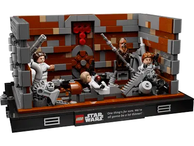 LEGO Death Star Trash Compactor Diorama set 75339