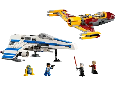 LEGO New Republic E-Wing vs. Shin Hati’s Starfighter set 75364