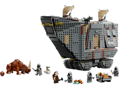 LEGO Offworld Sandcrawler™ and Mudhorn set 75453