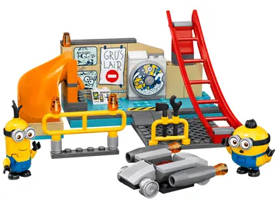 Minions in Gru's Lab