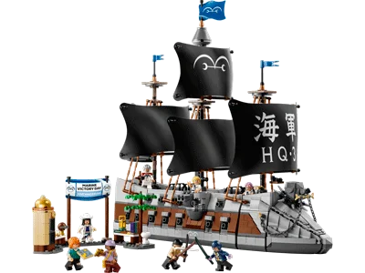 Garp's Marine Battleship