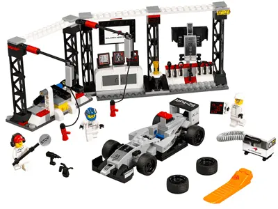 McLaren Mercedes Pit Stop