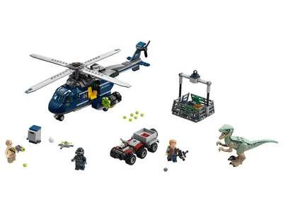 LEGO Blue's Helicopter Pursuit set 75928