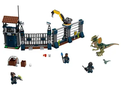 LEGO Dilophosaurus Outpost Attack set 75931