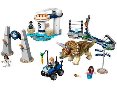 LEGO Triceratops Rampage set 75937